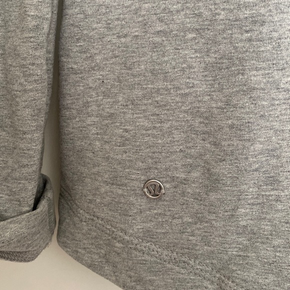Lululemon Bliss Break Wrap Sweater Heathered Grey 4 - Picture 4 of 4